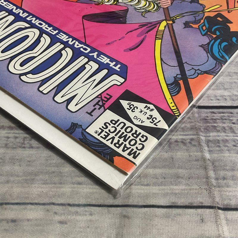 Vtg. Micronauts #12 & #44 Ungraded Marvel Superhero Comics 1979