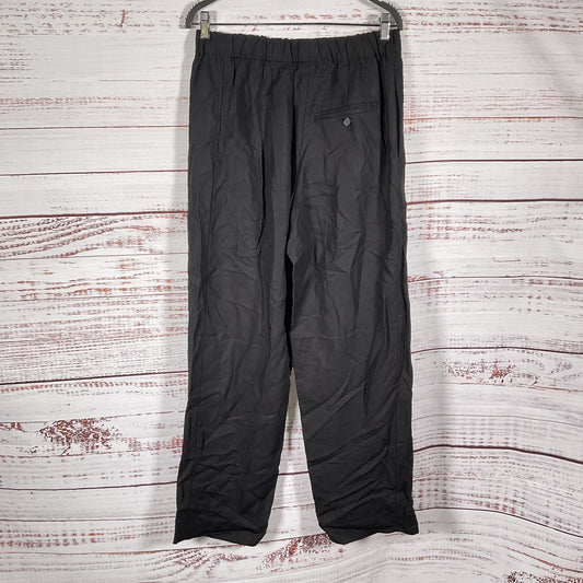 COS Black Elastic Waist Draw String Trousers Pants - Size 8