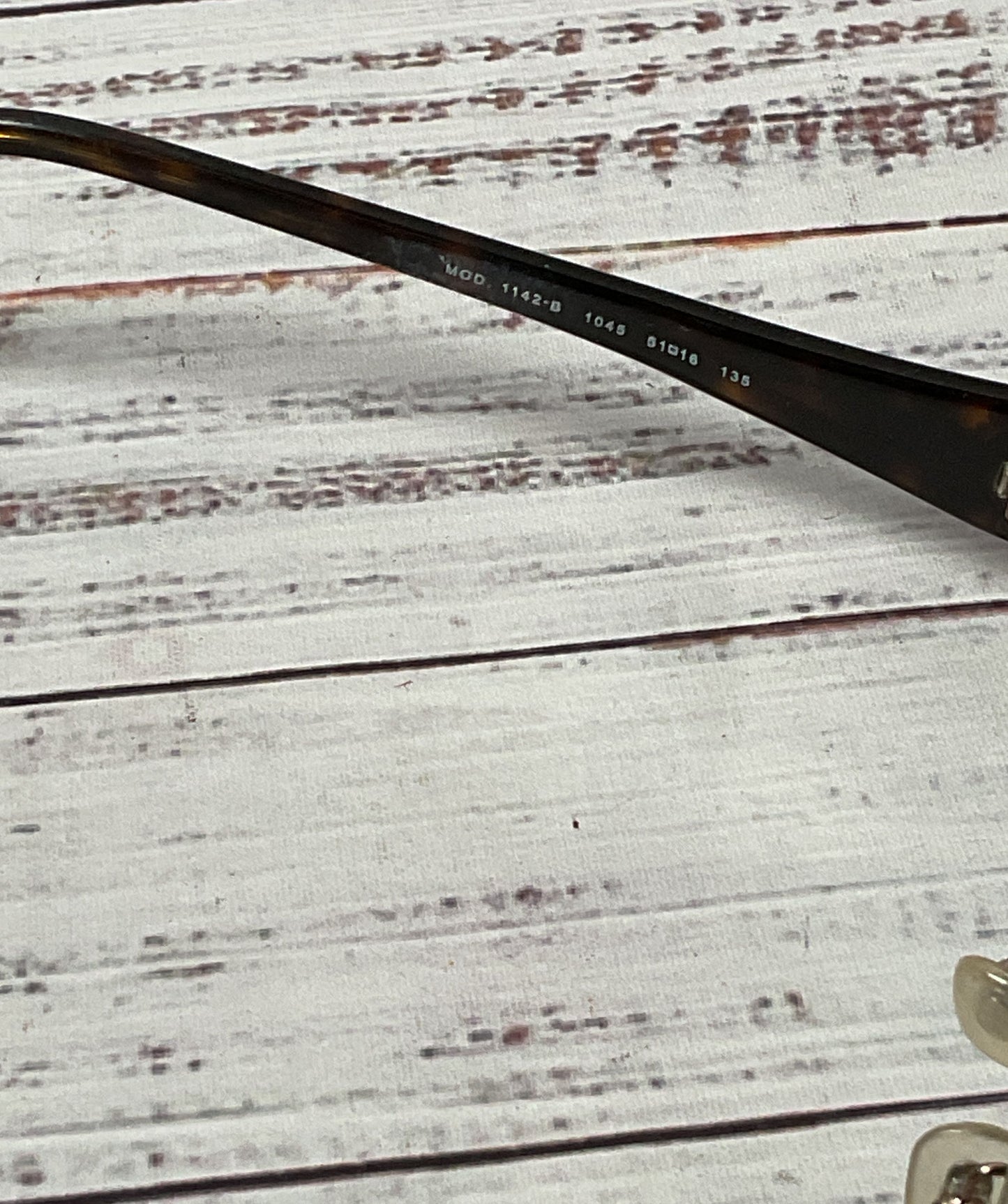 VERSACE MOD. 1142-B 1045 Tortoise Eyeglasses Frames Only Size 135 Italy
