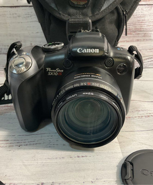 Canon PowerShot SX10 IS 10.0MP Digital Camera For Parts Read Below