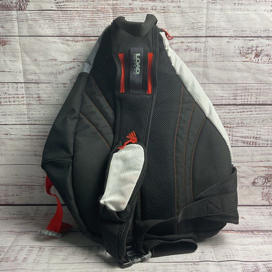 Adidas Rydell Sling Red & Gray Nylon 3-Compartment Backpack