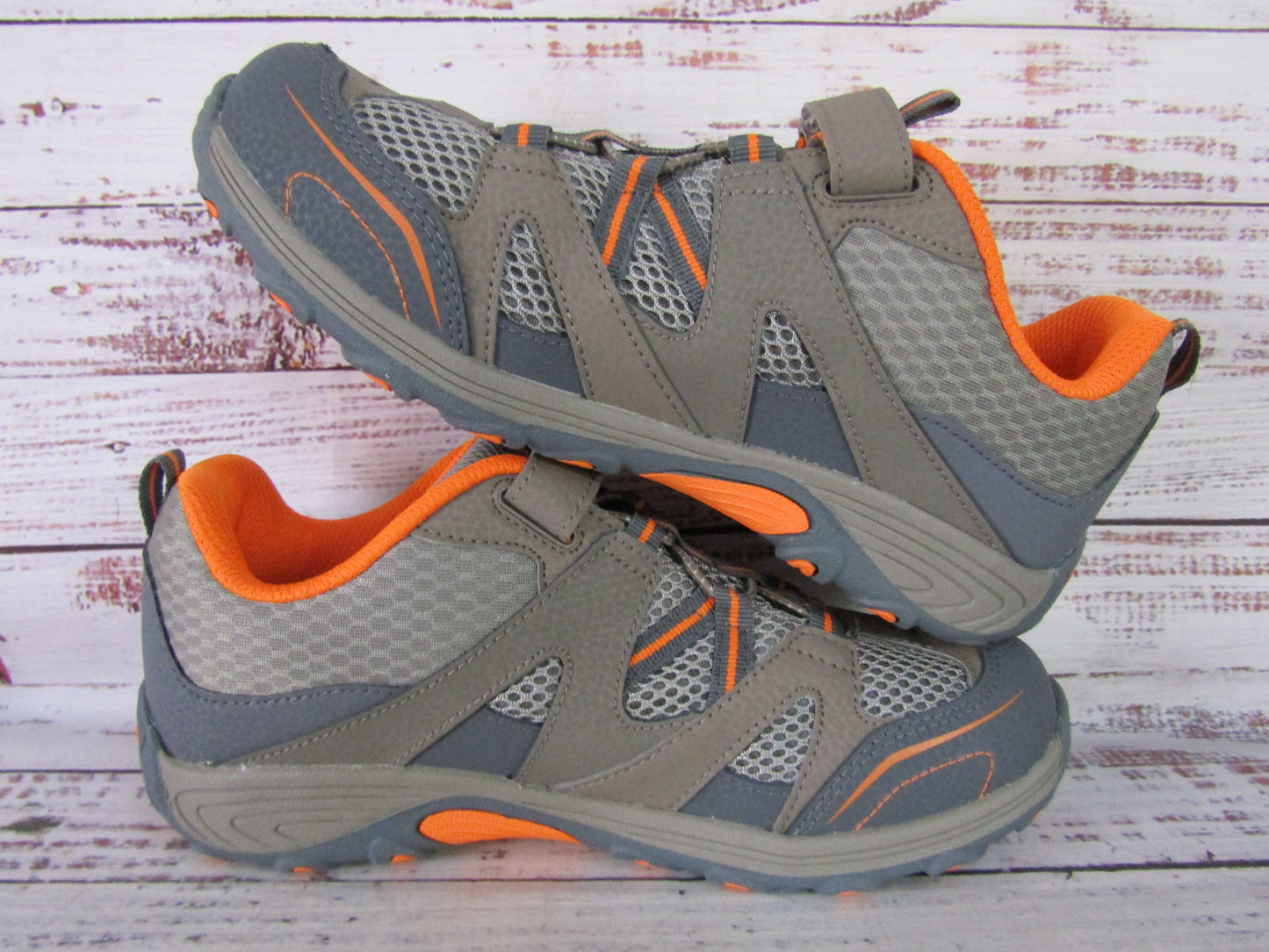 Merrell Trail Chaser Boy's Gunsmoke Gray Hiking Shoes Size 5