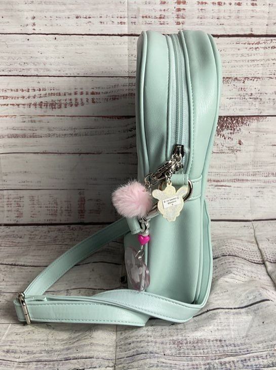 Merry Jenny x Mezzo Piano Embossed Crossbody Mint