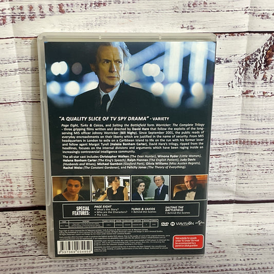 WORRICKER: The Complete Trilogy (3 Disc, DVD) Import, NTSC Region 0