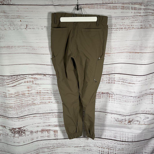 NWT Bylt Dark Taupe Labs Cargo Jogger Pants - Size 31