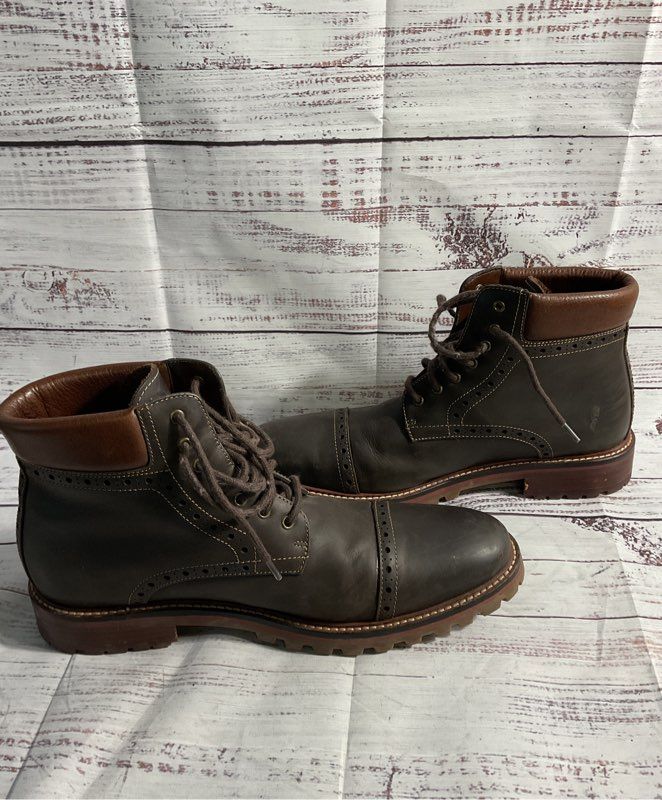 Warfield & Grand Presidio Tip 113806 Gentleman’s Brown Leather Boots Size 10