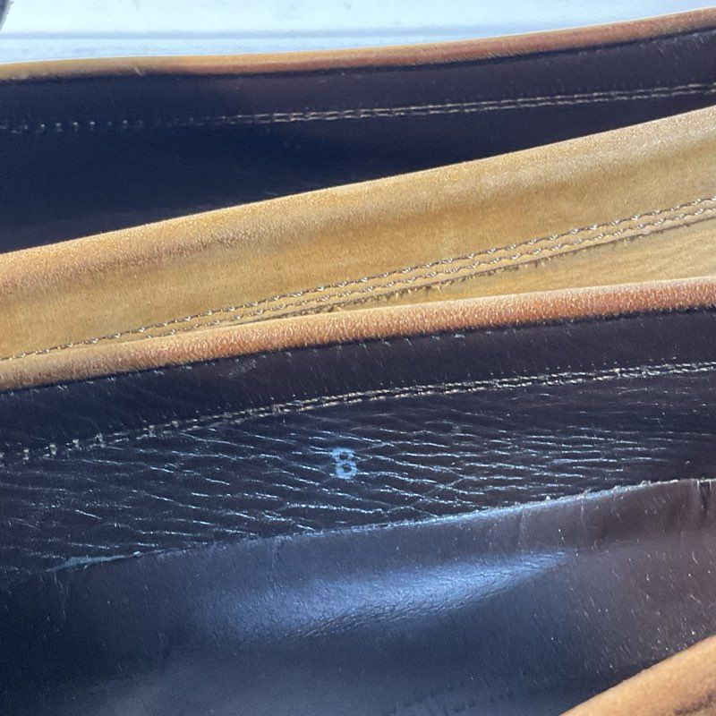 TOD'S Tod's Driver Men's Brown Suede Penny Loafers- SZ 8