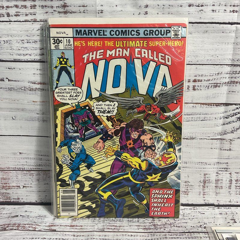 Lot Of 7 Vtg. Man Called Nova Marvel Comics 3 5 11 16 20 21 Ungraded