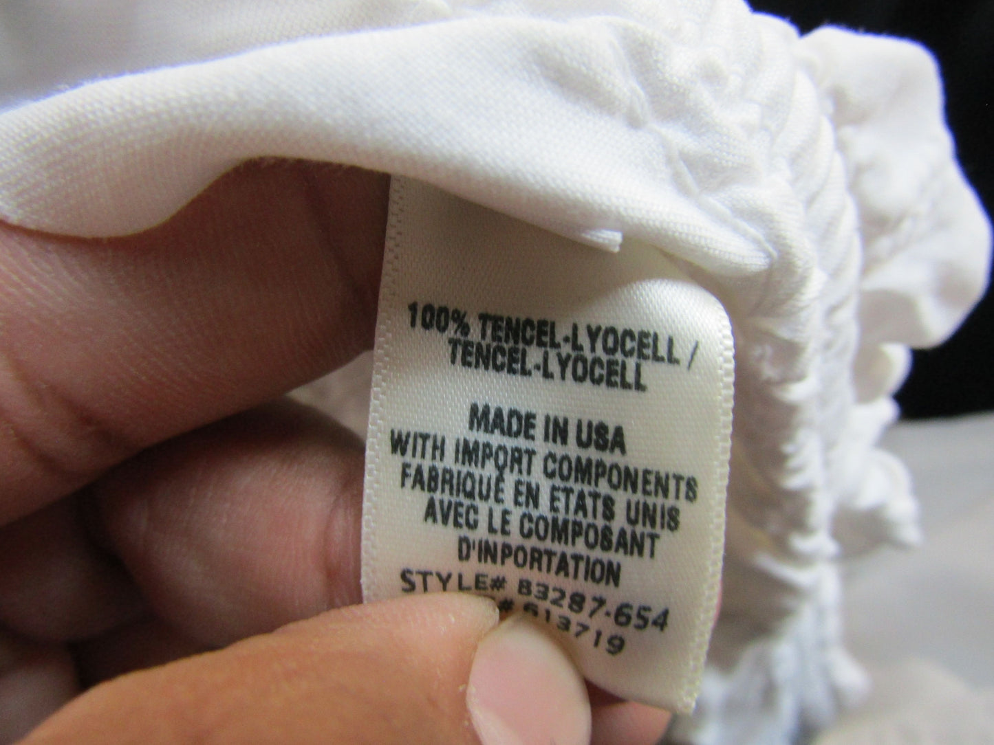 Bella Dahl Women's White Drawstring Pants Size M