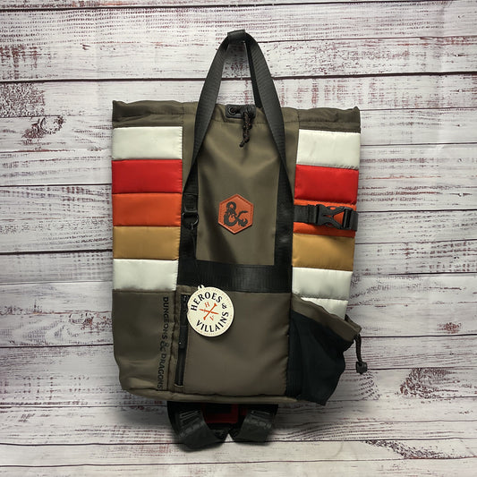 Heroes & Villains Dungeons & Dragons Multicolor Drawstring Backpack