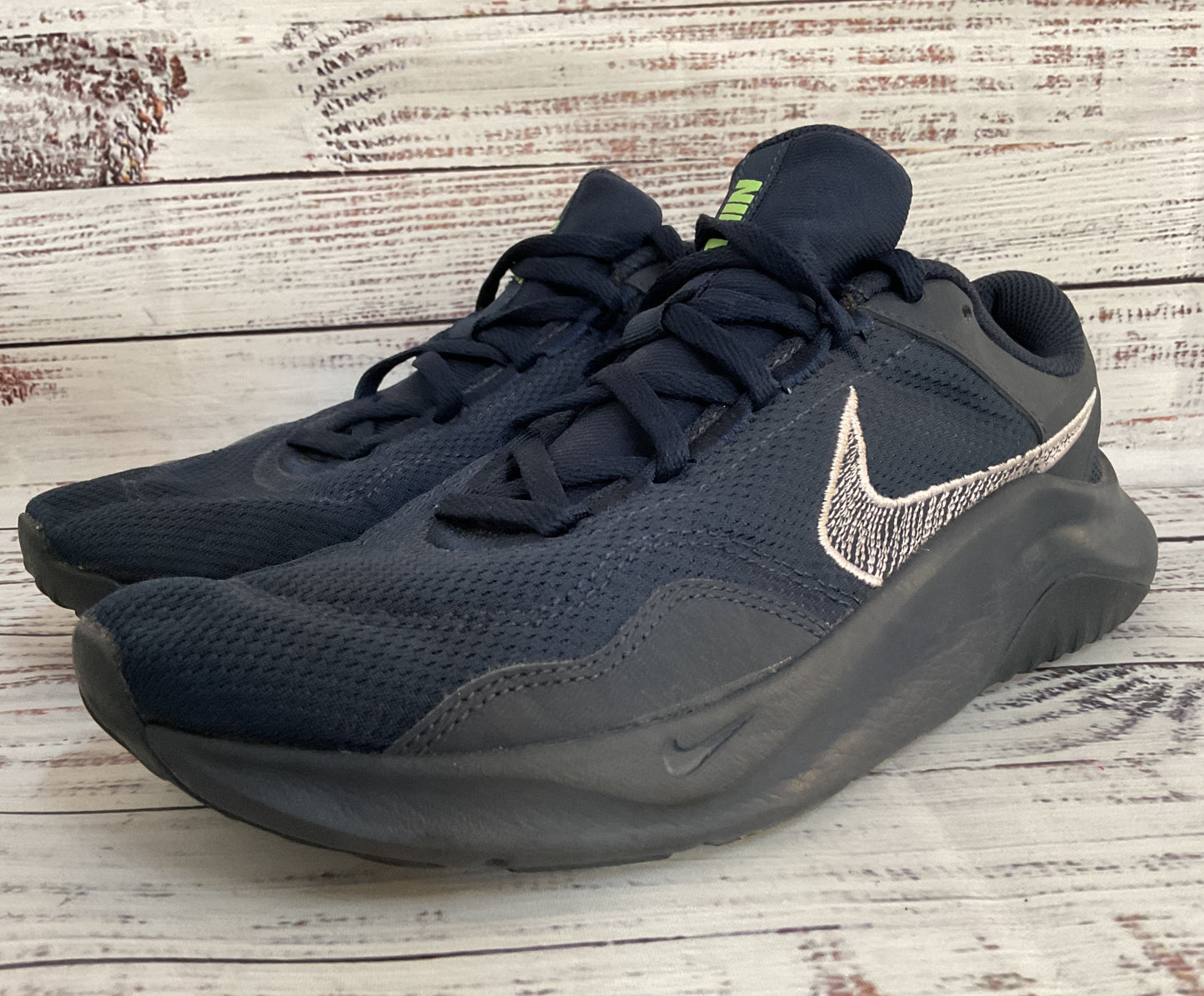 Nike Legend Essential 3 Next Nature Obsidian Men's Low Top Sneakers DM1120-403