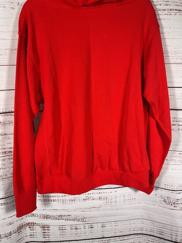 NWT Men's Nike NBA Fleece Pullover 'Philadelphia 76ers Courtside Red Size M