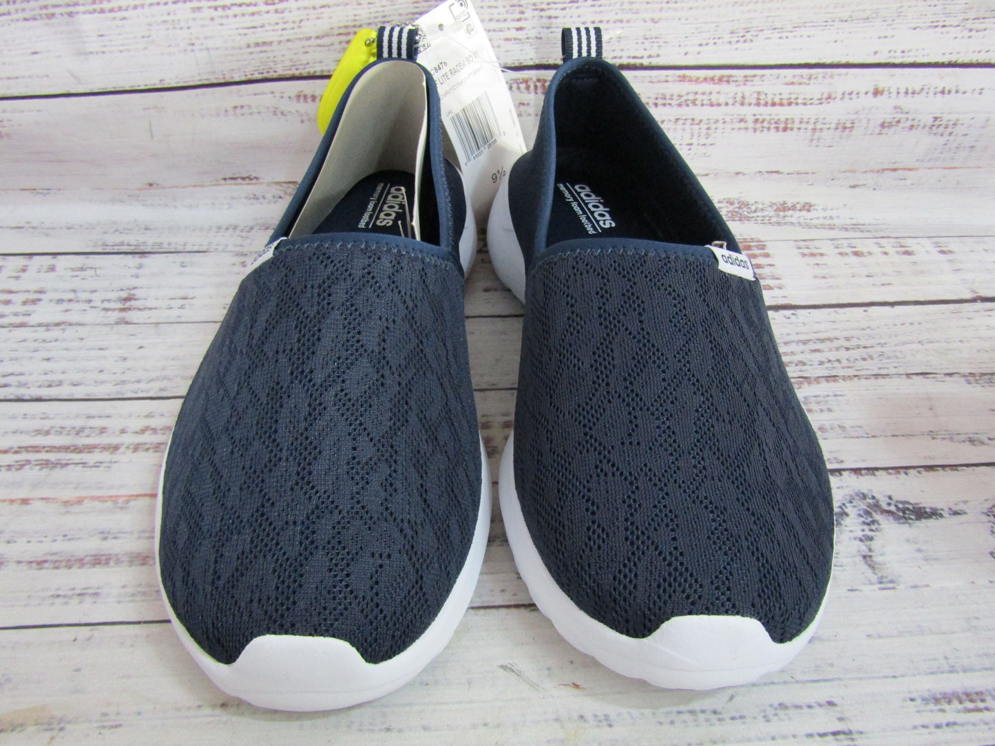 Adidas Cloudfoam Lite Racer Women's Navy Blue Slip-On Shoes Size 9.5 AC8476