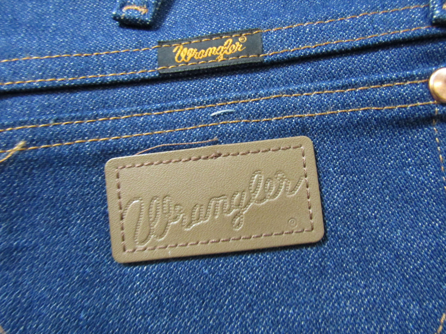 Wrangler 13MWZ Men's Blue Denim Cowboy Cut Jeans Size 30 x 29