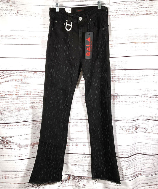 Gala Men's Distressed Jeans Black 32