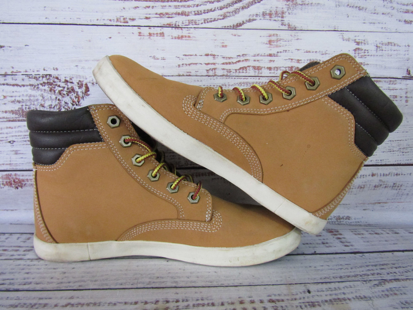 Timberland Dausette Women's Wheat Nubuck Suede High Top Sneakers Size 7.5