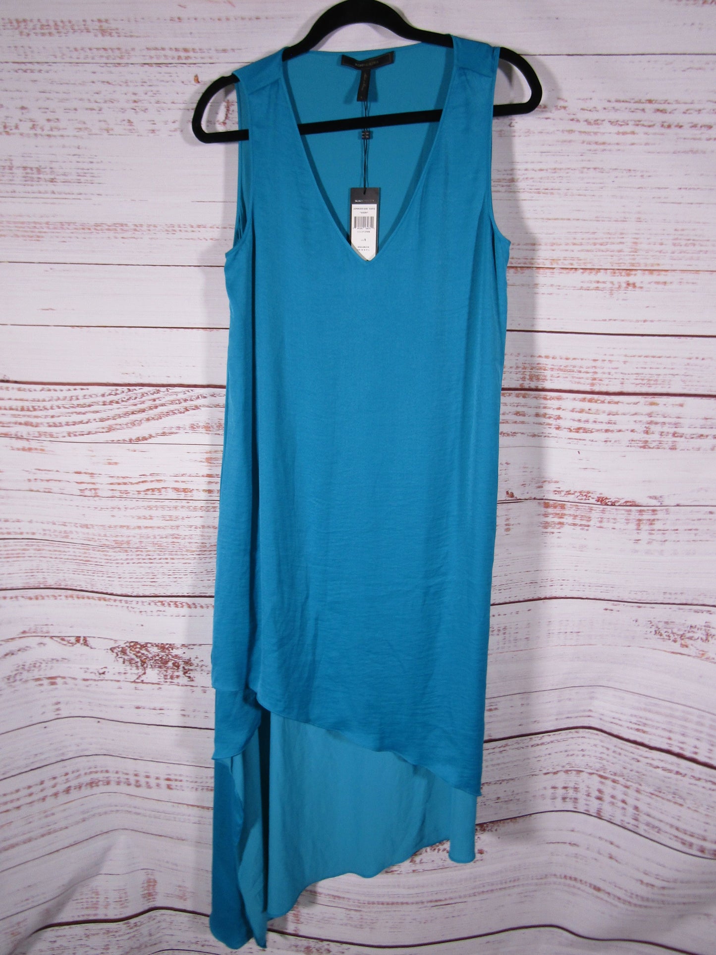 BCBG Maxazria Avery Women's Cyan Blue Dress Size S