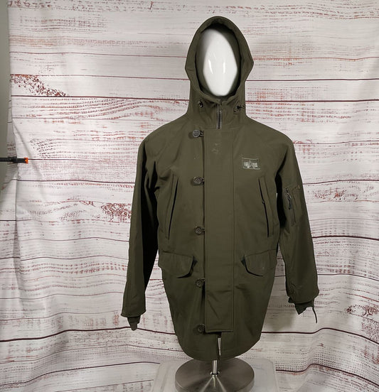 ALPHA INDUSTRIES Men's Green Parka Coat- SZ XL