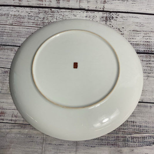 2 Koshida Satsuma Thousand Flower 10" Charger Plates Hand Painted Millefiori