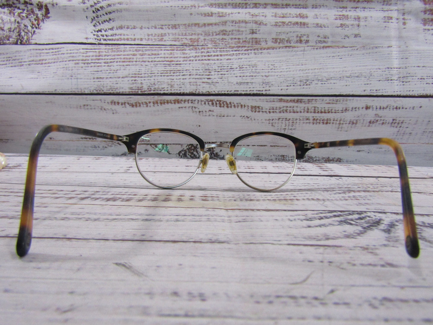Muse Women's Brown Tortoise Round Eyeglasses Frame