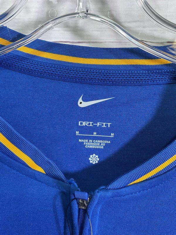 NWT Men's Nike Royal Pitt Panthers Coaches Quarter Zip Jacket Dri-Fit Size M