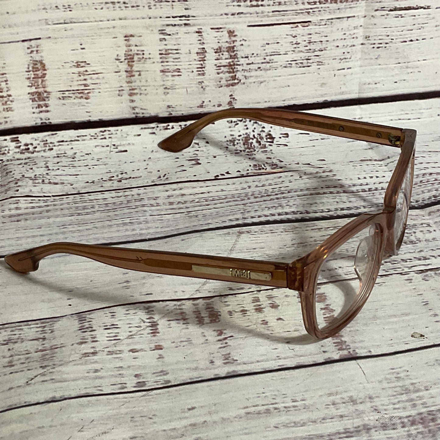 MCQ Alexander McQueen MQ003OA Women's Clear Brown Sunglasses 53[ ]15 145