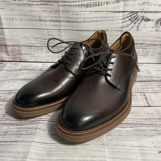 NEW Ted Baker Swanley Brown Leather Derby Dress Shoe Men's Size 10 US