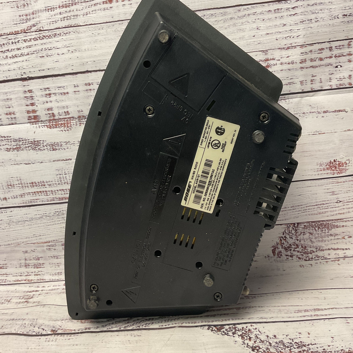 Bose Wave Radio AWR1G1 Black Clock Radio Tested Working. No Power Cord