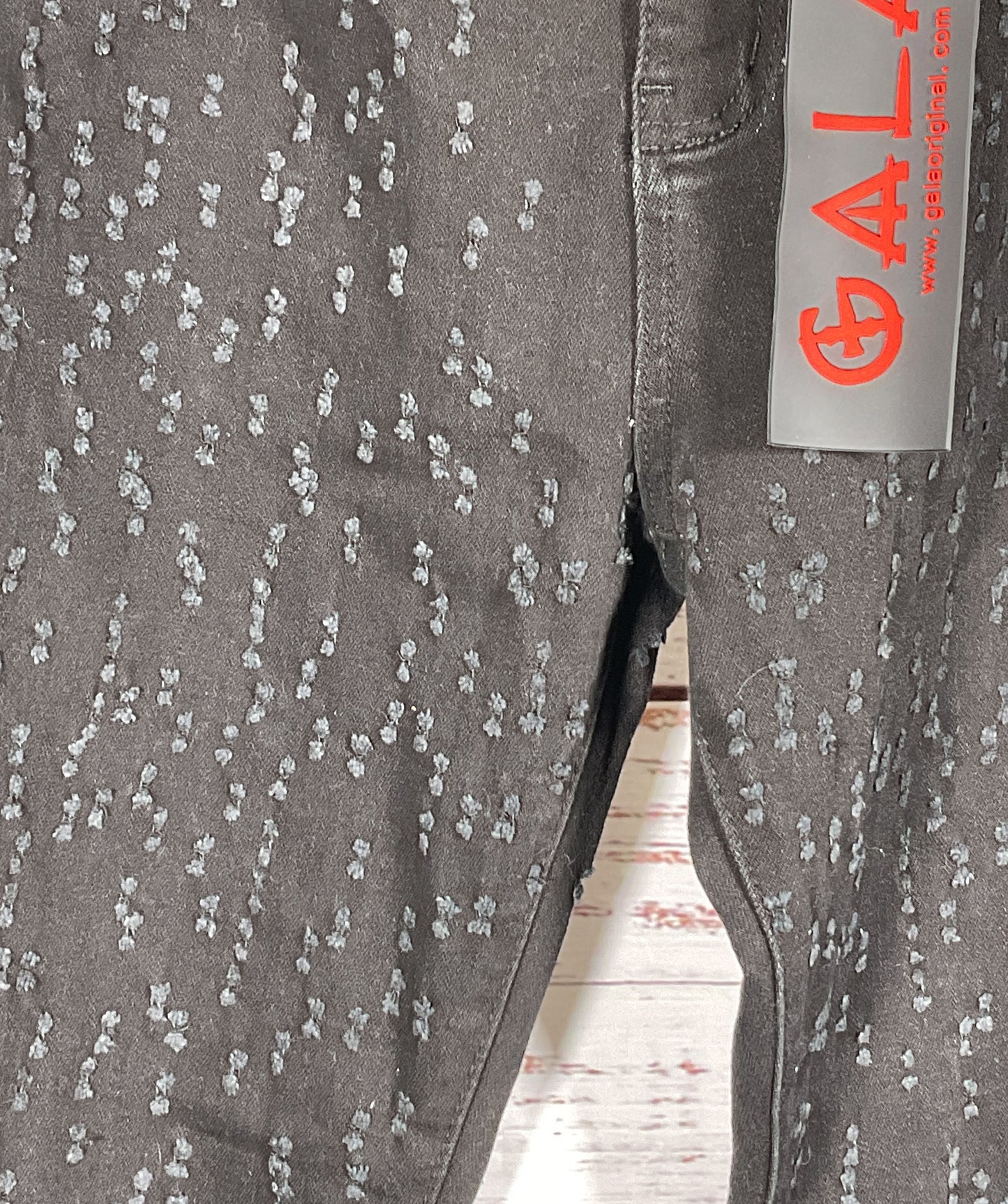 Gala Men's Distressed Jeans Black 32