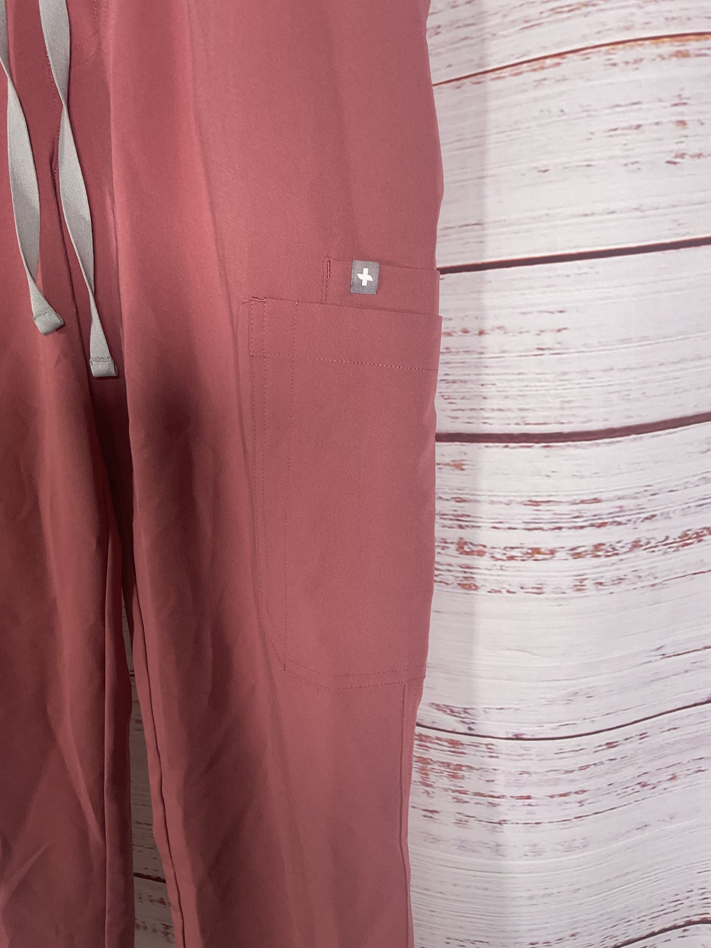 Figs Pink Technical Collection Scrubs Set - Size S
