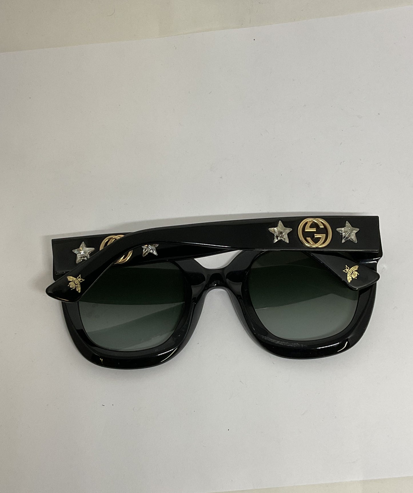 GUCCI GG0208S 001 Black Sunglasses - Size 140
