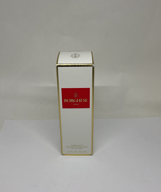 Borghese Overnight Resurfacing Mask with AHA & BHA 50ml