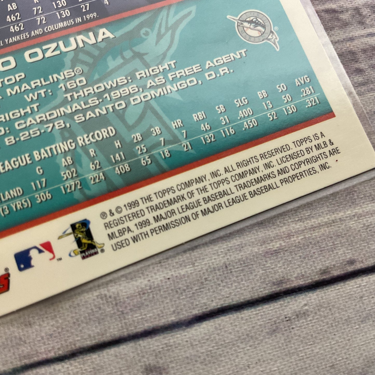 Set of 6 TOPPS 1999 Draft Pick and Prospects Baseball Cards