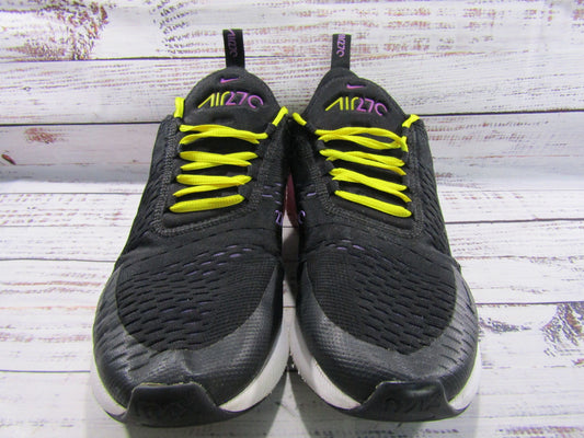 Nike Air Max 270 Men's Black Hyper Magenta Sneakers Size 9 AH8050-006