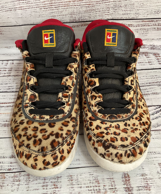 Nike Air Vapor Wing Premium Women's Leopard Print Calf Hair Sneakers CQ9679-001