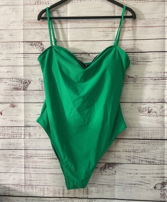 NWT Women's Relleciga Green One Piece Swimsuit Size XXL