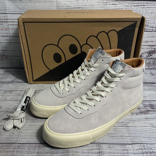 NIB Last Resort AB Break Free VM001 Grey Suede Hi Top Skate Shoe Men's 10