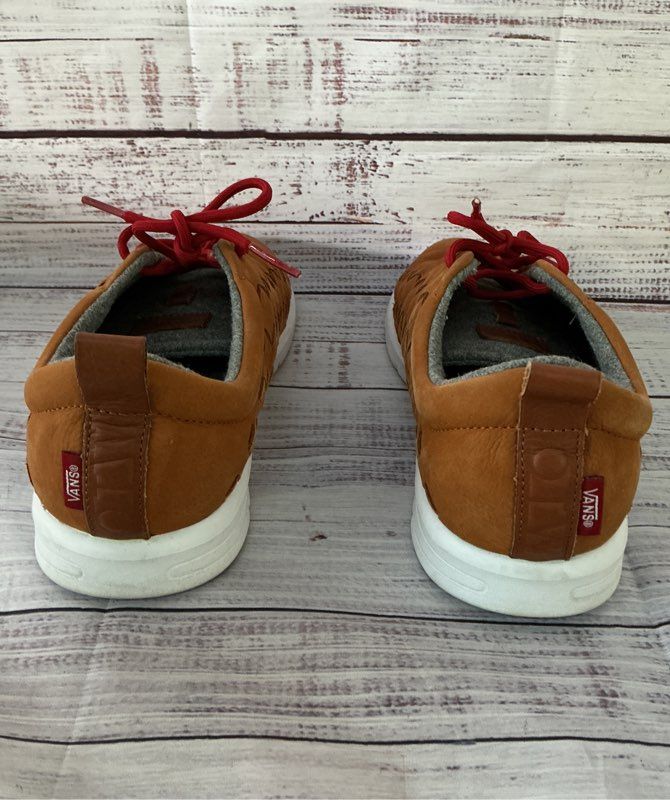 Men's VANS OTW Tesella Brown Skate Sneaker Size 8.5