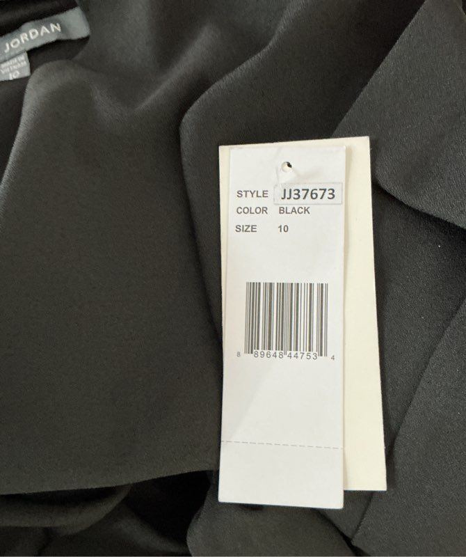 NWT Julia Jordan Black Wrap Front Jumpsuit Size 10 Retail $140
