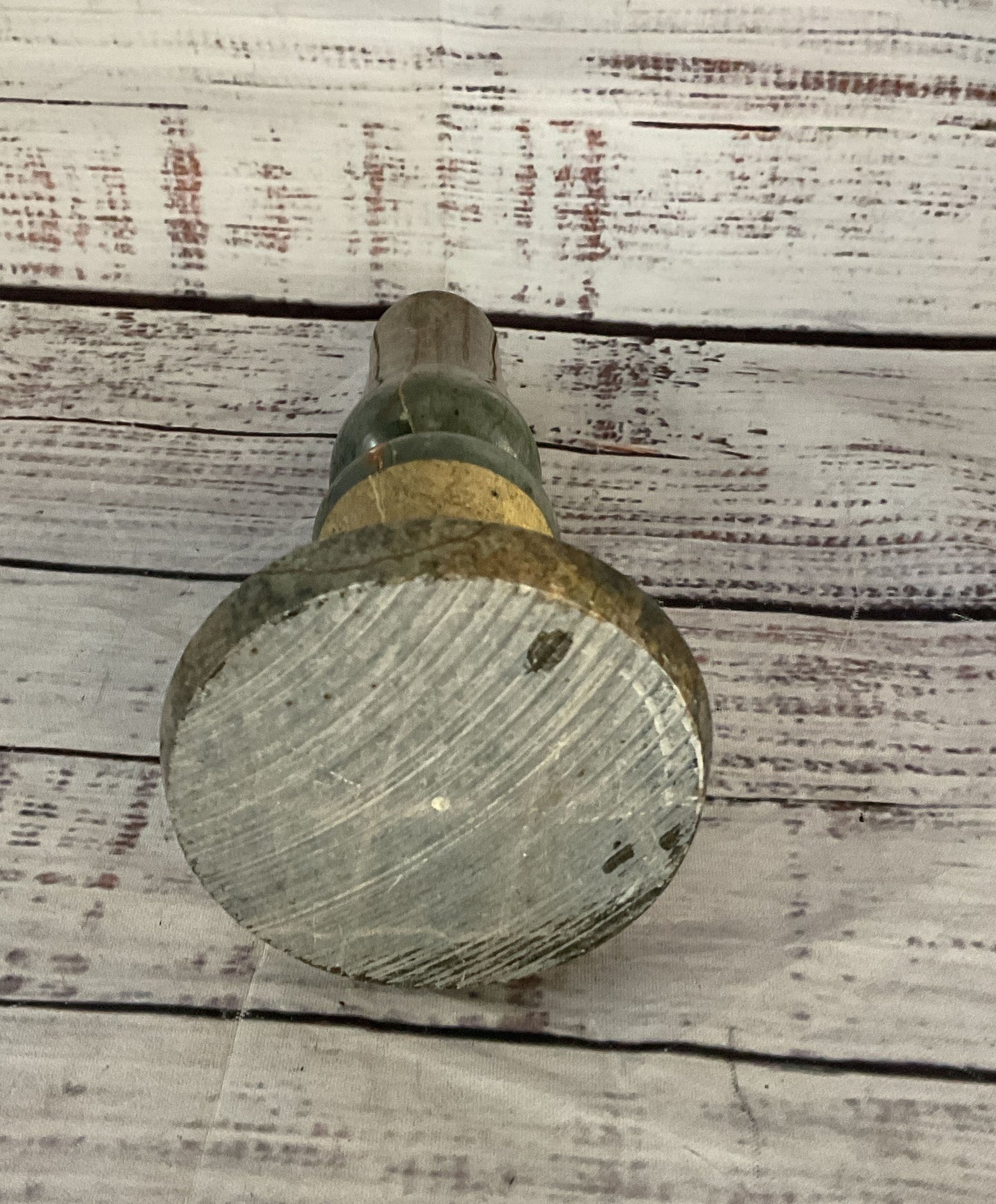 Modern Soapstone Alabaster Set of 2 Candle Sticks Multicolor
