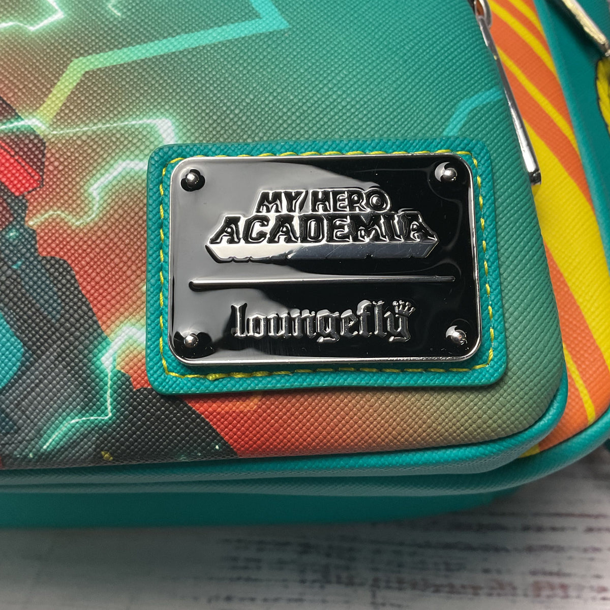 Loungefly My Hero Academia Triple Pocket Scene Mini Backpack