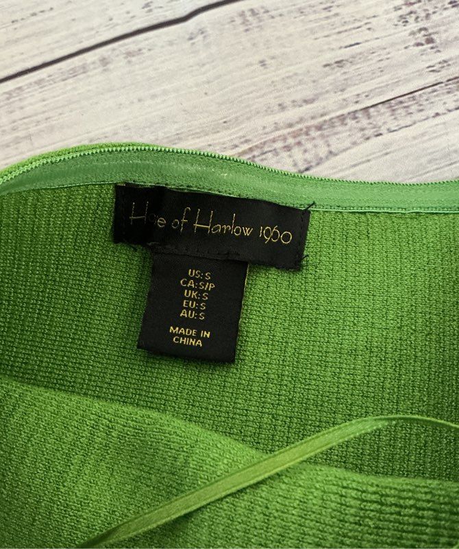 Women's House of Harlow 1960 Green Knit Tube Top Size S