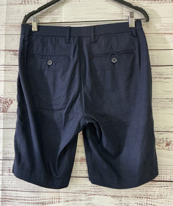 NWT Men's Ted Baker Navy Blue Shorts Size 30 Retail $119
