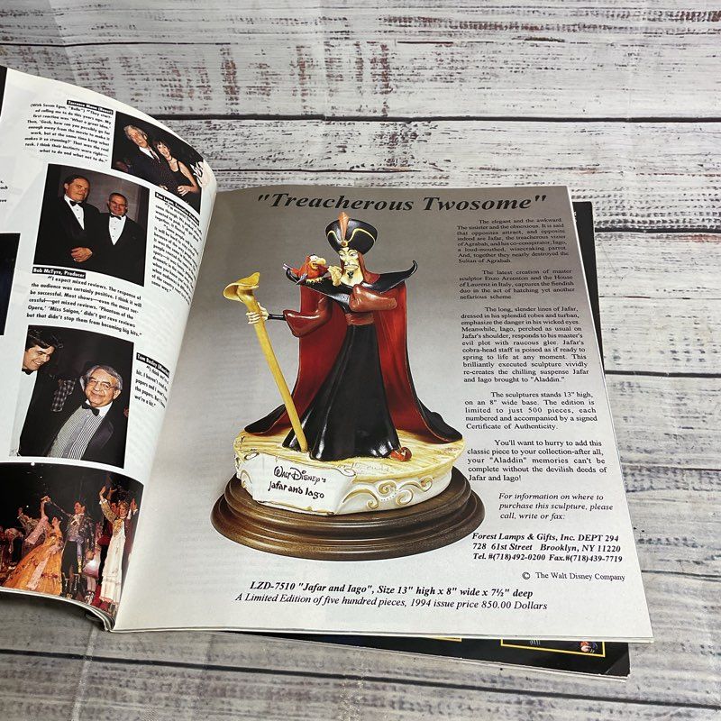 Lot Of 2 Vintage 1994 The Disney Magazine Issues Tower Of Terror Collectible