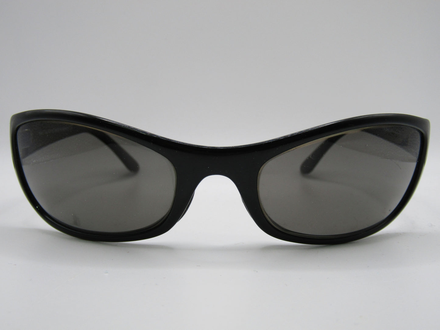 Maui Jim Catamaran Women's Black Sport Wrap Sunglasses Frame Made in France