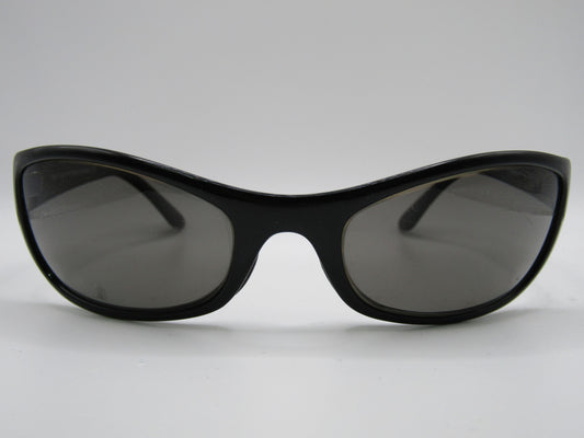 Maui Jim Catamaran Women's Black Sport Wrap Sunglasses Frame Made in France
