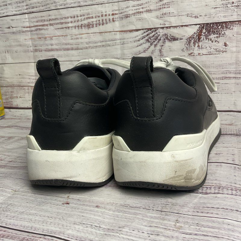 Wolf & Shepherd Baller One Black Leather Sneaker Men's Size 12.5 US