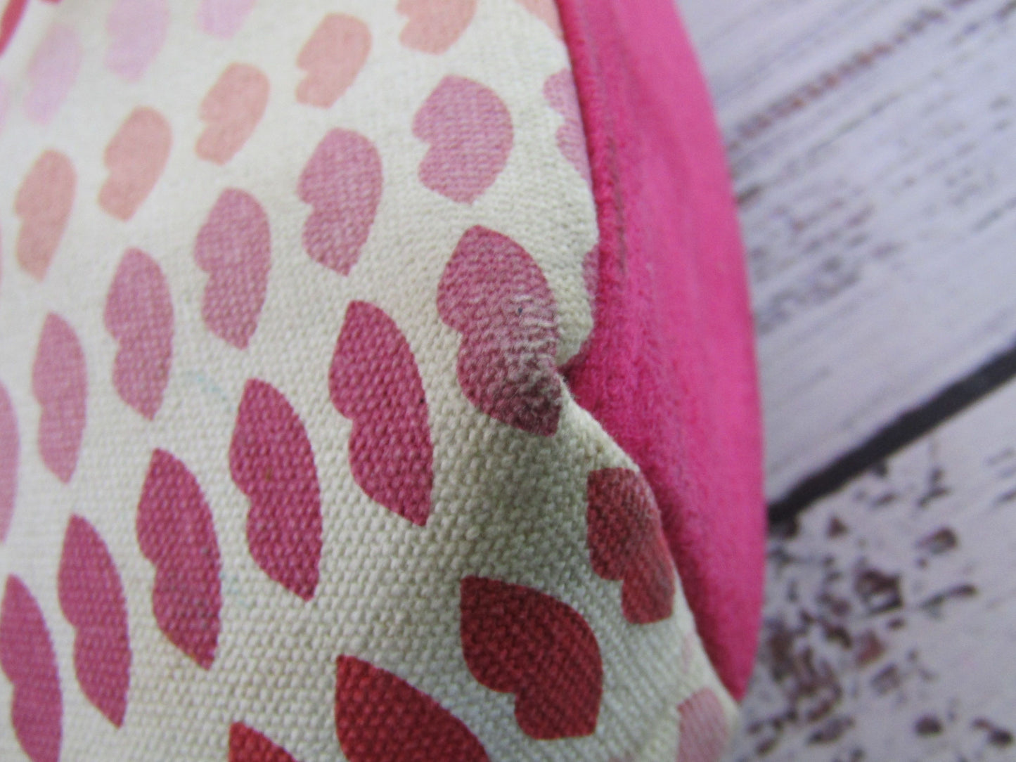 Lulu Guinness Women's Kiss Lip Print Canvas Tote Bag