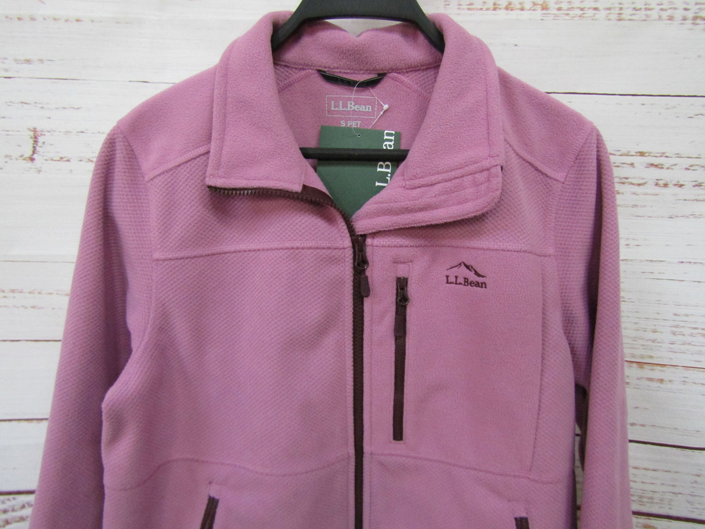 L.L. Bean Wind Challenger Women's Iced Orchid Full Zip Jacket Size S