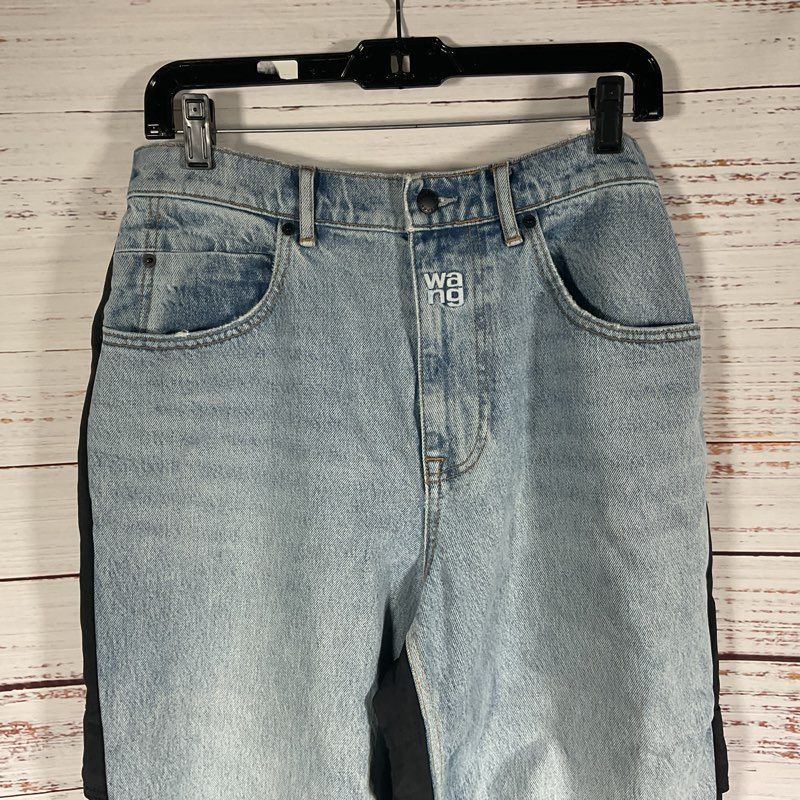 Alexander Wang T Hybrid Cargo Low Rise Loose Fit Jeans Women's Pants - Size 26